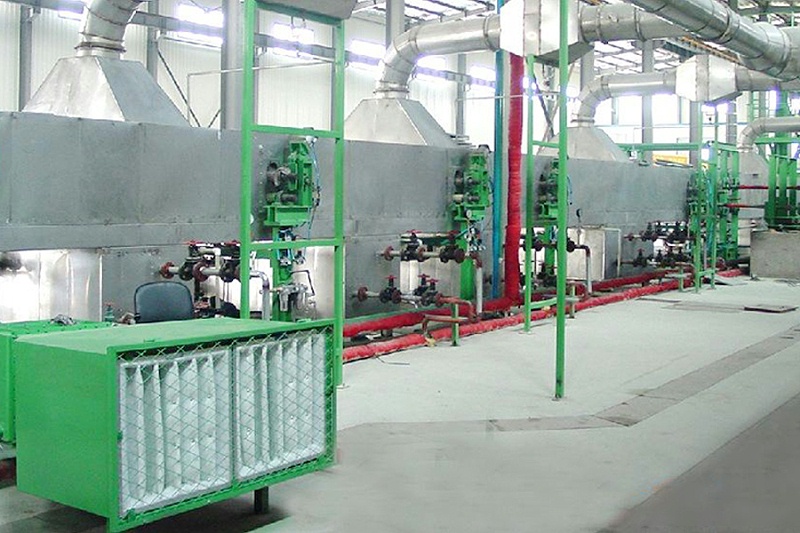 帶鋼脫脂機生產線自動控制系統