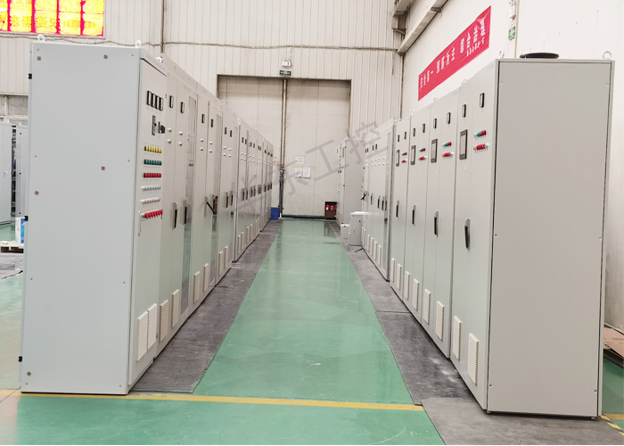 電氣控制柜生產現場圖